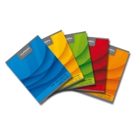 Caiet A5, 60 file Aurora Office coperta carton color - dictando