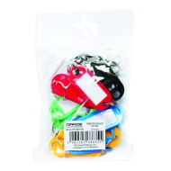Etichete pentru chei 20 buc/set, Office Products - culori asortate