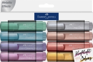 Textmarker metalizat Faber Castell 1546 8 culori/set