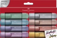 Textmarker metalizat Faber Castell 1546 8 culori/set