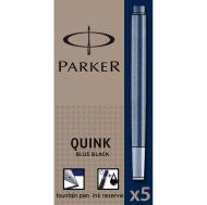 Patron cerneala Parker, albastru inchis, 5 buc/set