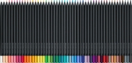 Creioane colorate 50 culori/set Black Edition Faber Castell
