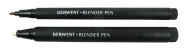 Marker DERWENT Professional, pentru amestec si estompare, 2 buc/ set, varf tip glont, 2 si 4 mm