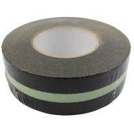 Banda adeziva antiderapanta reflectorizanta (negru / verde) 50mm x 15m 