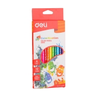 Creioane colorate 12 culori/set Color Emotion Deli