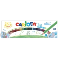 Creioane colorate 50 culori/cutie, Carioca Tita Tita Rainbow Set