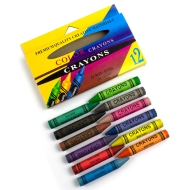 Creioane colorate cerate Jumbo 12 culori/set