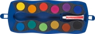 Acuarele 12 culori/set Connector Faber Castell albastre