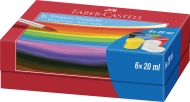 Guase 6 culori/set 20 ml. Faber Castell