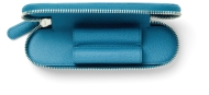 Etui 2 instrumente de scris bleu gulf Graf von Faber Castell