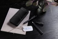 Set cadou stilou + pix Grip 2011 Faber Castell negru