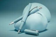 Set cadou stilou B + pix XB Poly Faber Castell bleu caraibe