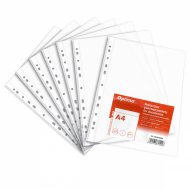 File protectie document cristal A4 50 microni tip "U" Optima 100 buc/set