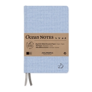 Caiet A5, 192 file, 80 g/mp, coperta panza albastru , Aurora Ocean - dictando