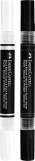 Marker acrilic SHAKE&PAINT alb-negru 2 buc/set Faber Castell