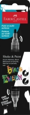 Marker acrilic SHAKE&PAINT negru Faber Castell