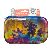 Penar cu fermoar ZIPIT Lenticular Top Storage Box - Color Splash