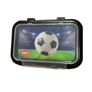 Penar cu fermoar ZIPIT 2 compartimente, Recycled - Soccer Field