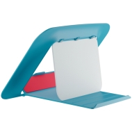 Suport ergonomic LEITZ Ergo Cosy, pentru laptop, ajustabil, albastru celest
