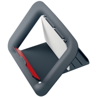 Suport ergonomic LEITZ Ergo Cosy, pentru laptop, ajustabil, gri antracit