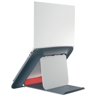 Suport ergonomic LEITZ Ergo Cosy, pentru laptop, ajustabil, gri antracit