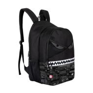 Rucsac ZIP..IT Razor cu 2 compartimente + 1 compartiment cu incuietoare - Black Tech