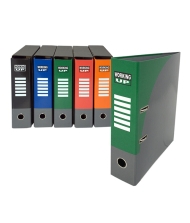 Biblioraft plastifiat + cutie, 8 cm, Working-Up