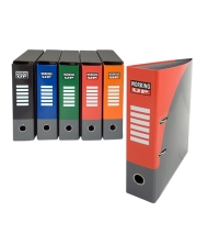 Biblioraft plastifiat + cutie, 8 cm, Working-Up