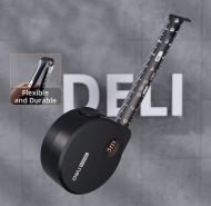 Ruleta otel 3 m x 16 mm HOME SERIES Deli neagra
