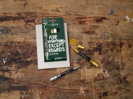Marker acrilic multimark 4 culori/blister NEGRU-ALB-GRI-AURIU Faber Castell