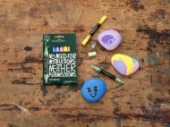 Marker acrilic multimark 6 culori pastel/blister Faber Castell