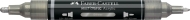 Marker acrilic multimark 251 ARGINTIU Faber Castell