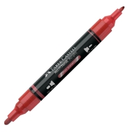 Marker acrilic multimark 296 ROSU METALIZAT Faber Castell
