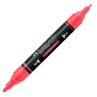 Marker acrilic multimark 255 PORTOCALIU NEON Faber Castell