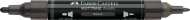 Marker acrilic multimark 199 NEGRU Faber Castell