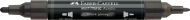Marker acrilic multimark 299 NEGRU LUCIOS Faber Castell
