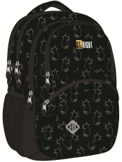 Ghiozdan liceu BP-05 GOLDEN CATS St.Right Majewski