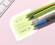 Notes autoadeziv 30 file, diverse forme, culori gradient NUSIGN Deli
