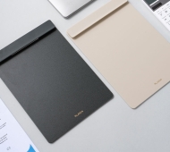 Clipboard simplu cu suport vertical NUSIGN Deli - gri