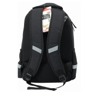 Rucsac gimnaziu 3 fermoare EMOJI CLASIC NEGRU Pigna