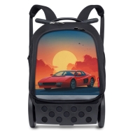 Ghiozdan troller Nikidom Roller Up Dream Sport Car