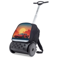 Ghiozdan troller Nikidom Roller Up Dream Sport Car