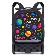 Ghiozdan troller Nikidom Roller Up Space Doodles