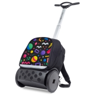 Ghiozdan troller Nikidom Roller Up Space Doodles
