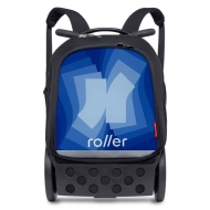 Ghiozdan troller Nikidom Roller Up Kinetic Blue