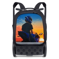 Ghiozdan troller Nikidom Roller Up XL Rider