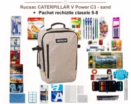 Rucsac CATERPILLAR + Pachet rechizite clasele 5 - 8