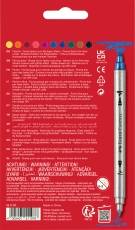 Carioca glitter 2 capete 10 culori/set Faber Castell 