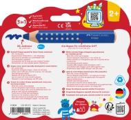 Creioane colorate XXL 10 culori/set GRIPPY Faber Castell