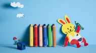 Creioane colorate XXL 6 culori/set GRIPPY Faber Castell